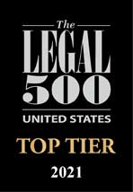 legal 500 usa top tier firm 2021