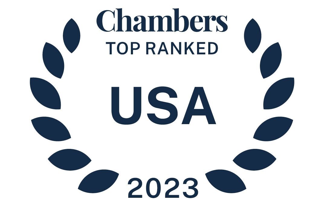 2021 Chambers USA top ranked firm