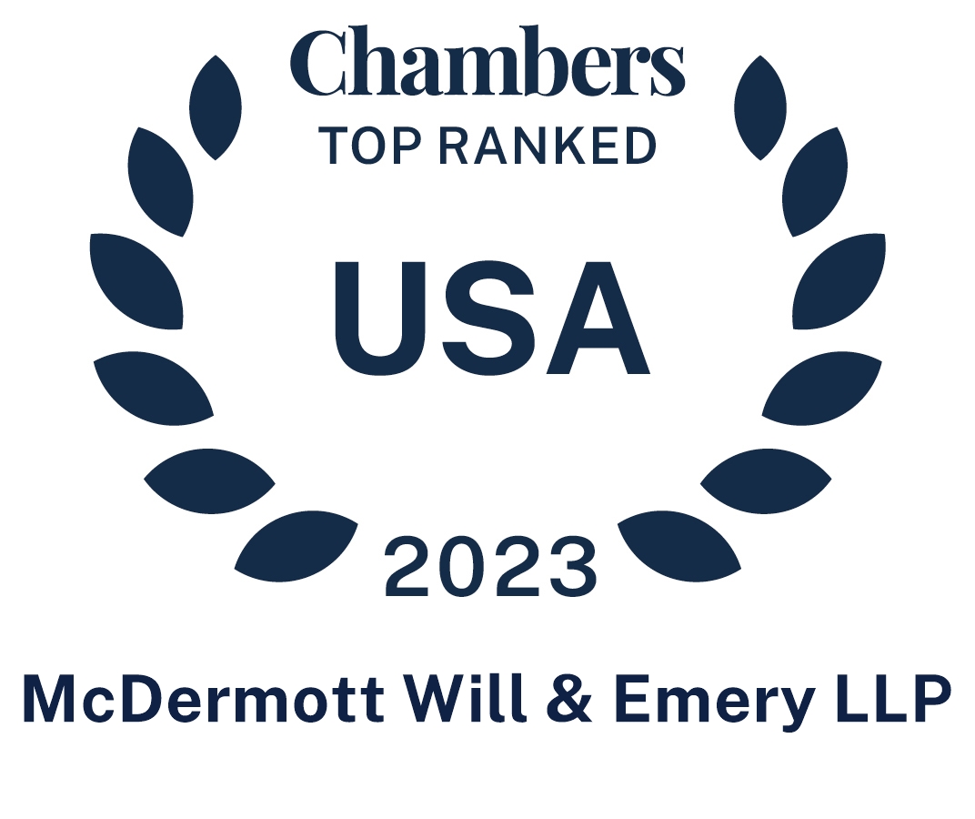 2021 Chambers USA top ranked firm